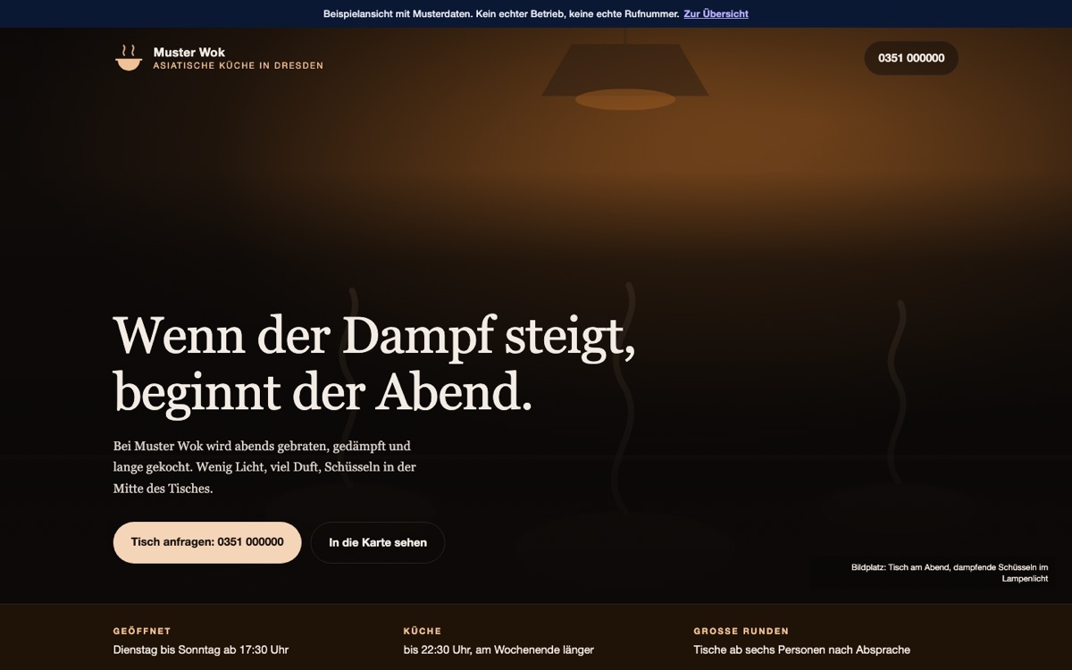 Rechneransicht des Entwurfs 02 Dampf