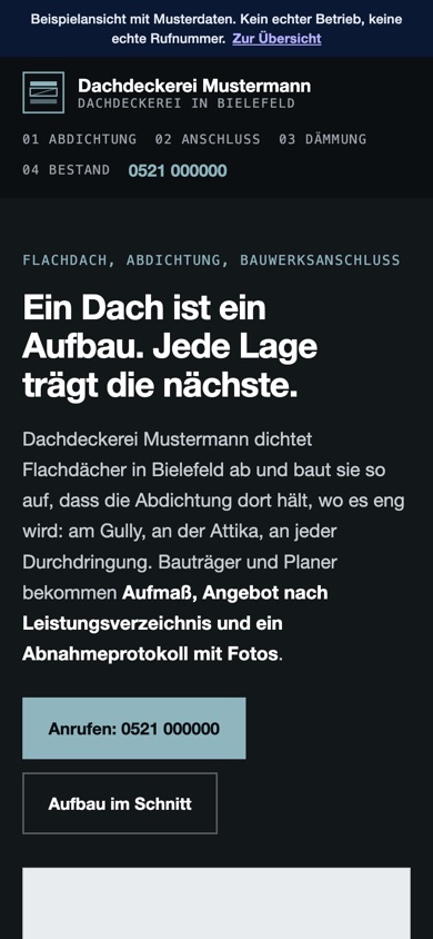 Handyansicht des Entwurfs 02 Schichten