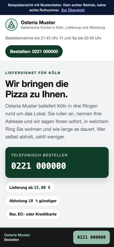 Handyansicht des Entwurfs 04 Lieferung